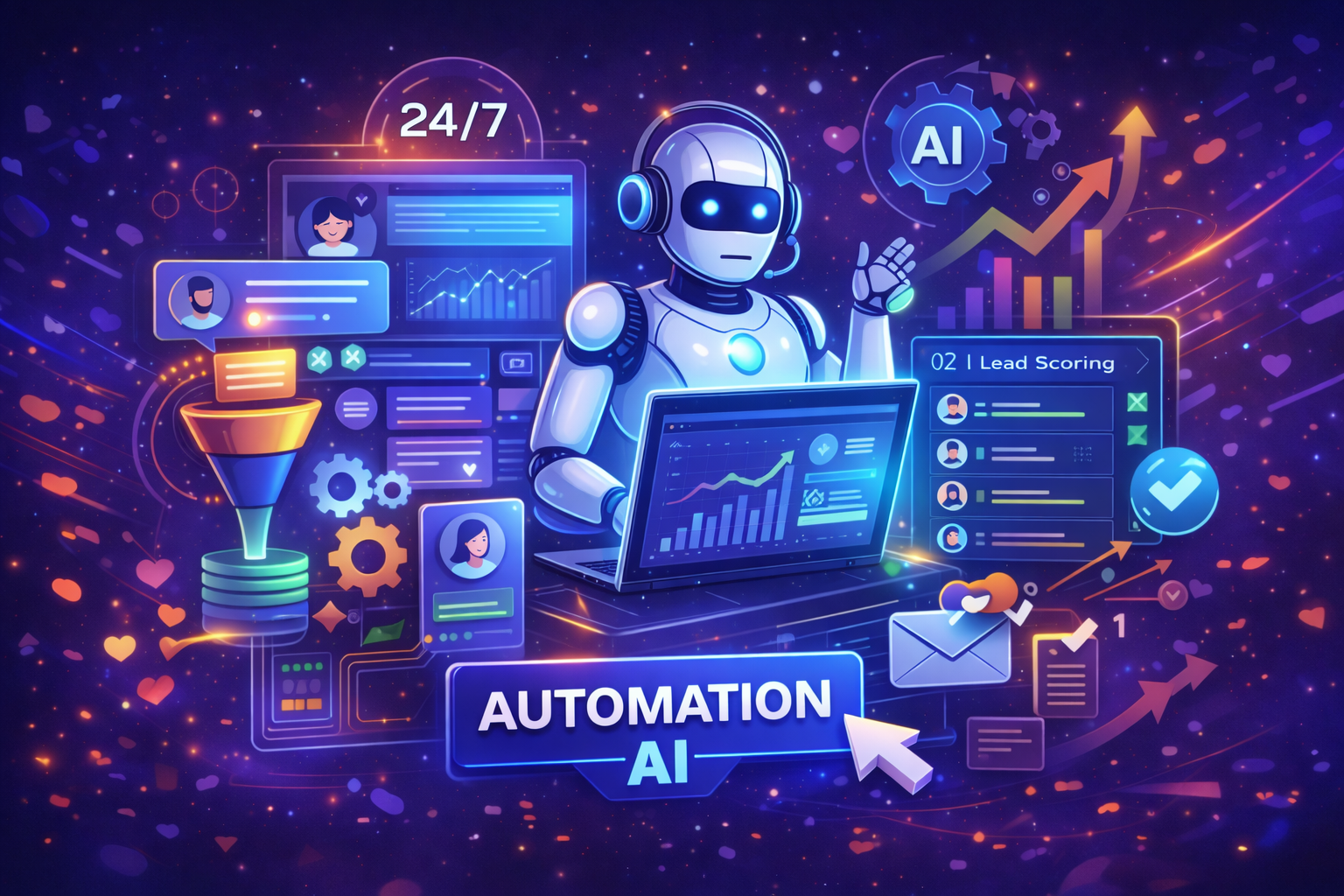 Inco Team Technology automation AI bots dashboard
